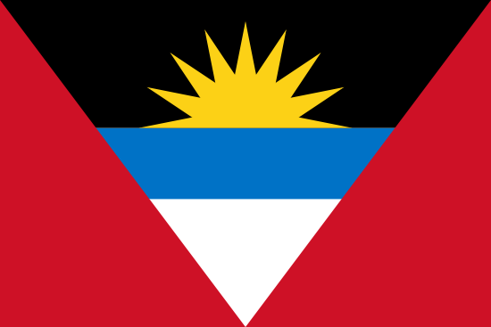 National Flag of Antigua and Barbuda