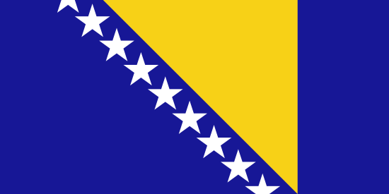 Flag of  bosnia