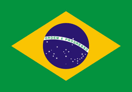 Flag of  brazil