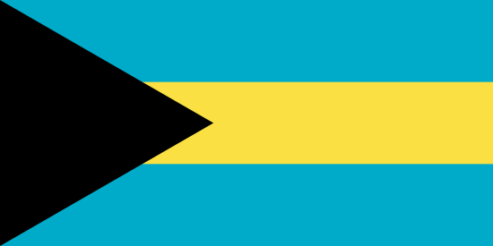 Flag of  bahamas