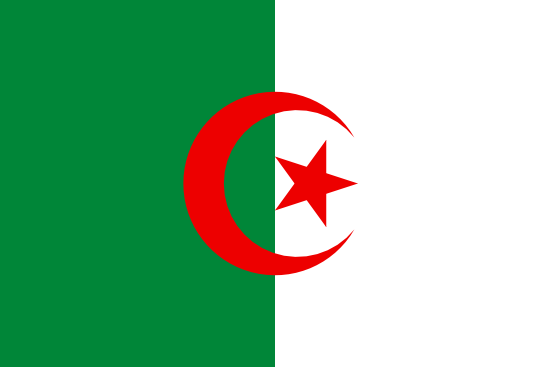 Flag of  algeria