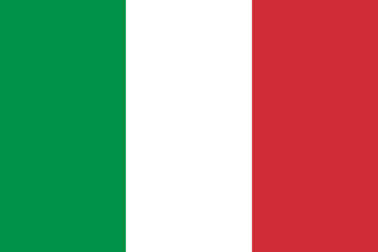 Flag of  italy