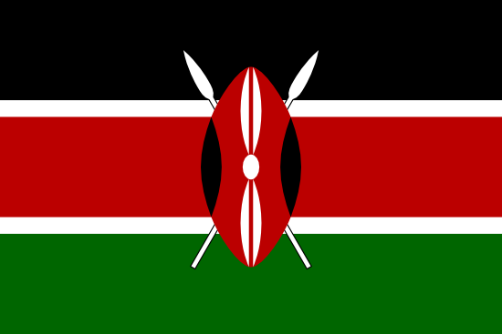 Flag of  kenya