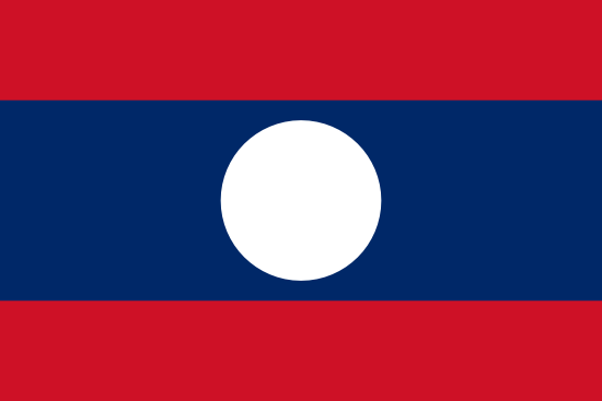 National Flag of Laos