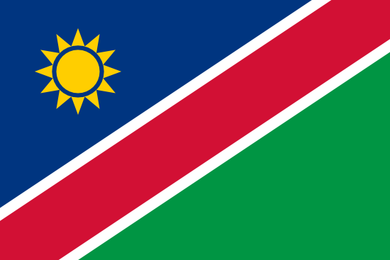 National Flag of Namibia