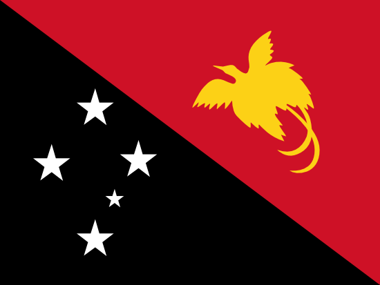 National Flag of Papua New Guinea