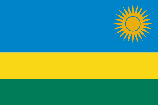 National Flag of Rwanda