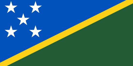 National Flag of Solomon Islands