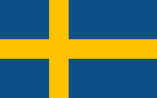 Flag of  sweden