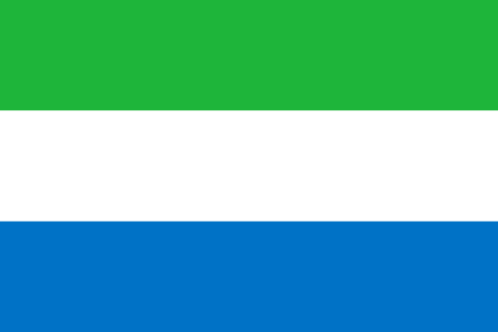 Flag of  sierra-leone