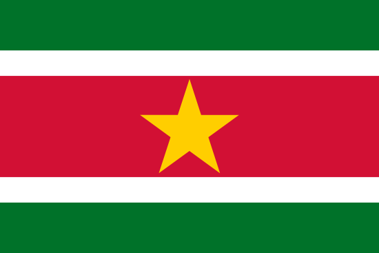 National Flag of Suriname