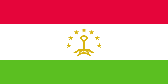 National Flag of Tajikistan