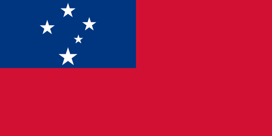 National Flag of Western Samoa