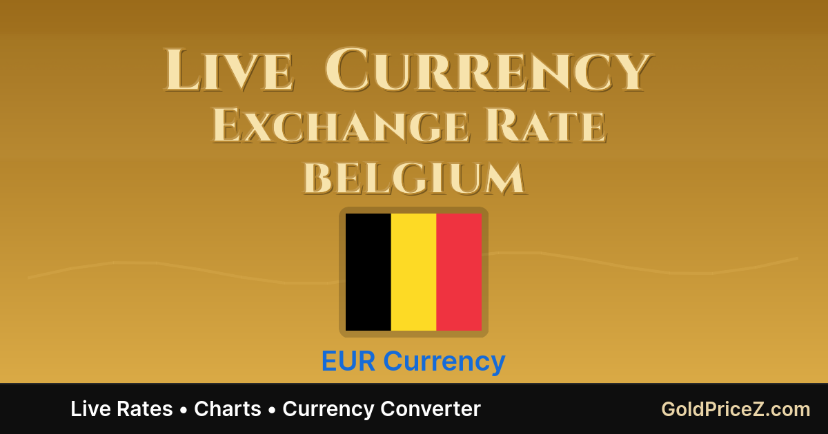 Wisselkoers van Euro (USD/EUR) vandaag in België
